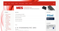Desktop Screenshot of mespraha.cz